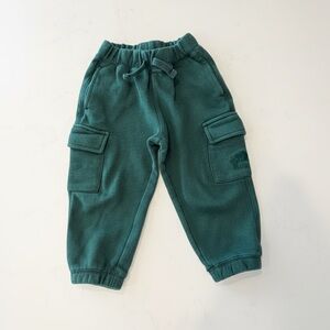 Roots Kids green cargo joggers Size: 2T